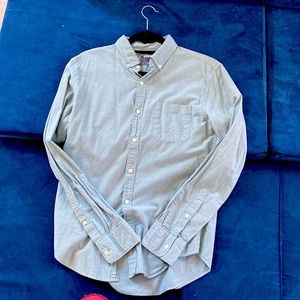Light sky blue skim fit bonobos button down shirt